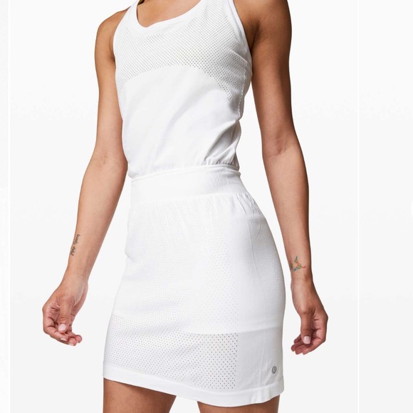 Lululemon Flex On Court Dress size 8 White - Picture 1 of 10